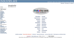 Desktop Screenshot of industry-ave.de